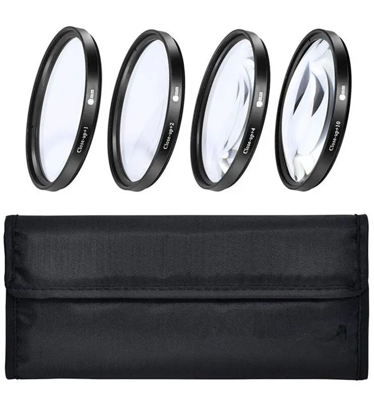 Комплект фильтров для крупного плана limitX и чехол фильтра (+ 1 + 2 4 10) Panasonic FZ330 FZ300 FZ200