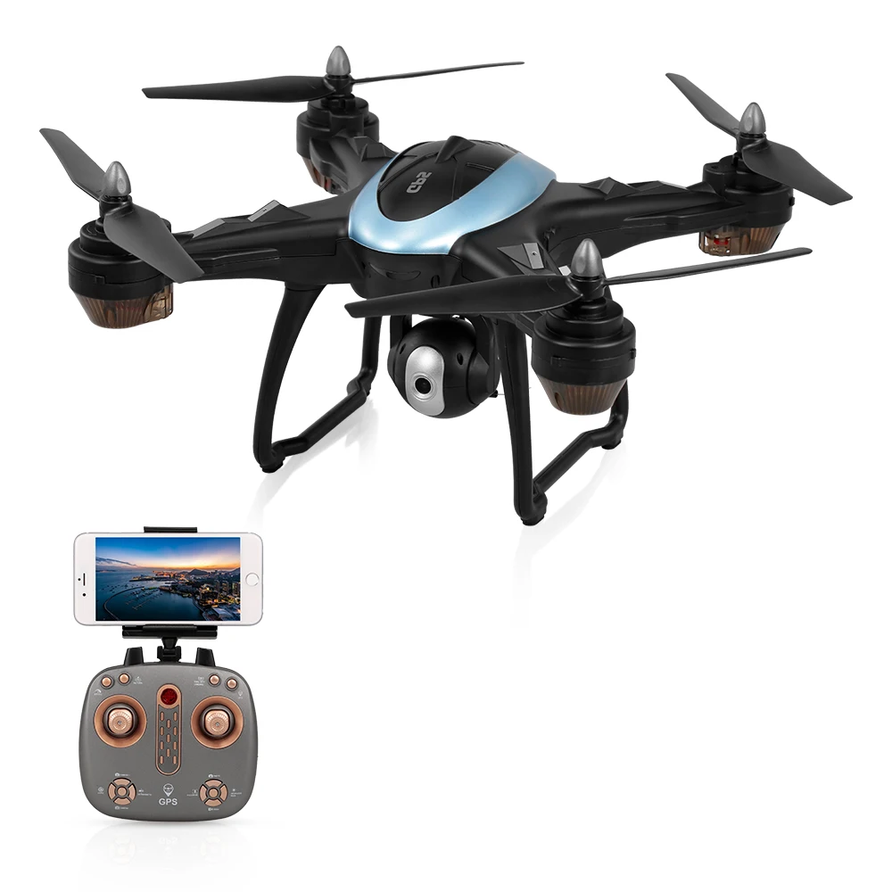 LH X38G gps Радиоуправляемый Дрон с камерой 1080 P 4 K WiFi FPV Авто контроль высоты