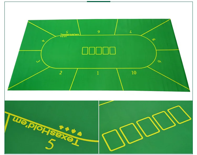 Большой размер 1,8*0,9 mTexas Hold'em покер черный Джек рулетка Baccarat игральные кости коврик резиновый игровой коврик для азартных игр