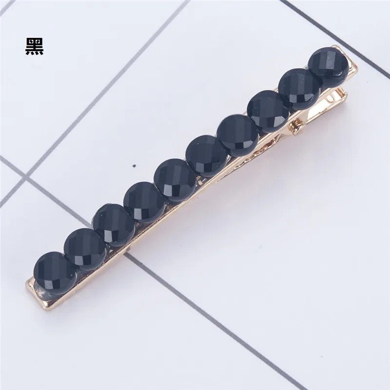 New Rhinestone Hair Pins Hair Clip Hair Comb Bobby Pin Barrette Hairpin Headdress Women Crystal Wedding Party Hair Jewelry Gift - Окраска металла: CD068