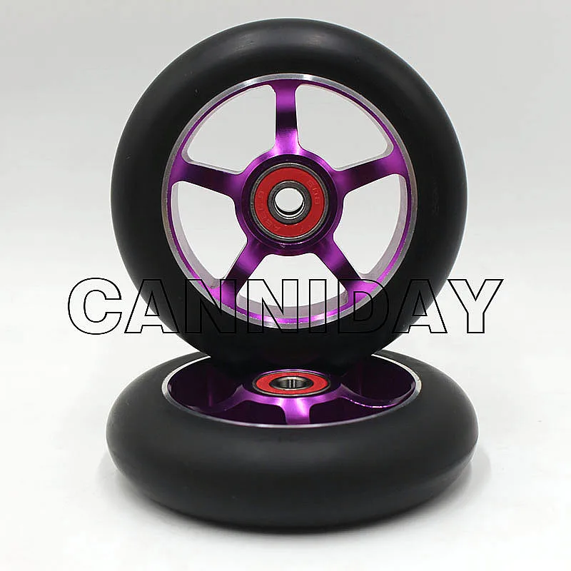 2 шт. колеса для скутера из алюминиевого сплава 100 мм|wheel remote|wheel axlewheel adapters 5 lug to |