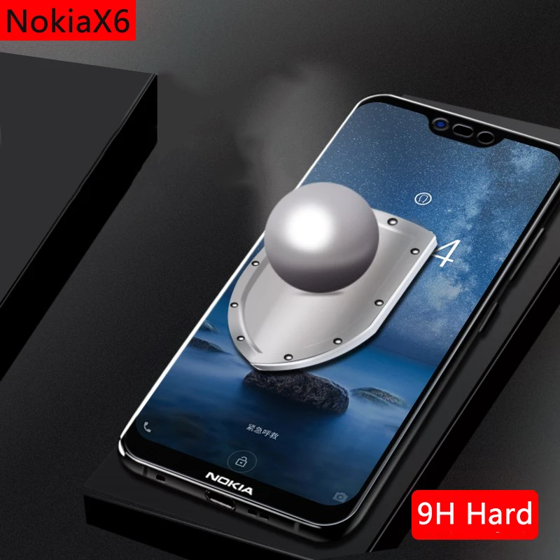 Закаленное стекло для мобильного телефона Nokia 5 чехол Полный Клей Защитное 2 3 6