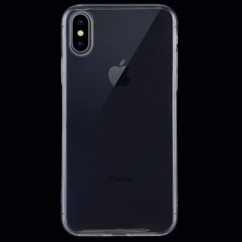 Ультратонкий Прозрачный чехол из ТПУ для iPhone XS Max XR X XS|Чехлы-накладки| |