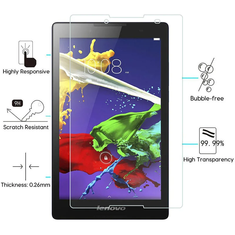 Защитное стекло для Lenovo Yoga Tab 3 10 X50f X50m закаленное 8 Yt3 850f Essential 7 710i 710f 850m 850l защита