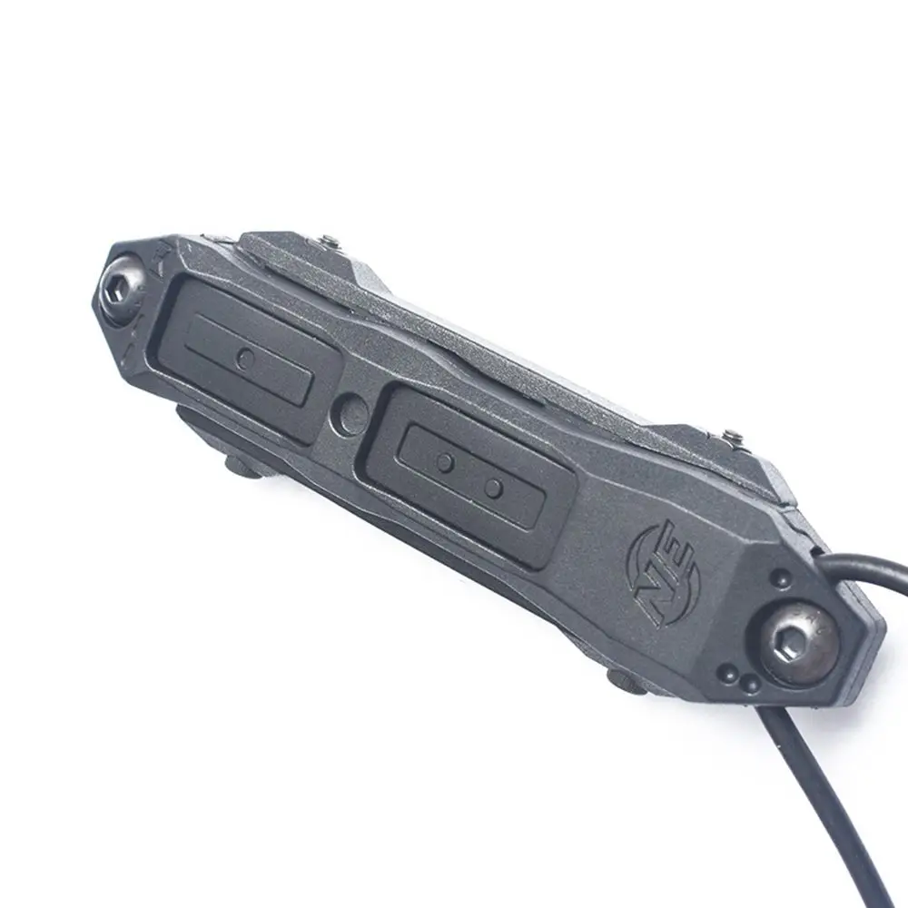 New Airsoft Remote Dual switch 2.5mm Audio Coaxial Plug Tactical Augmented Pressure Switch For WMX-200& PEQ/M3X