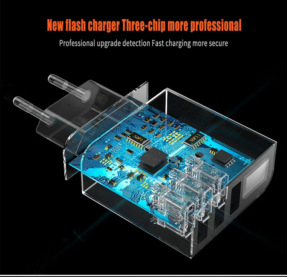 Светодиодный дисплей 3 4 USB зарядное устройство, ZNP универсальное USB ЗУ для мобильного телефона быстрое зарядное устройство для iPhone samsung Xiaomi 3.4A