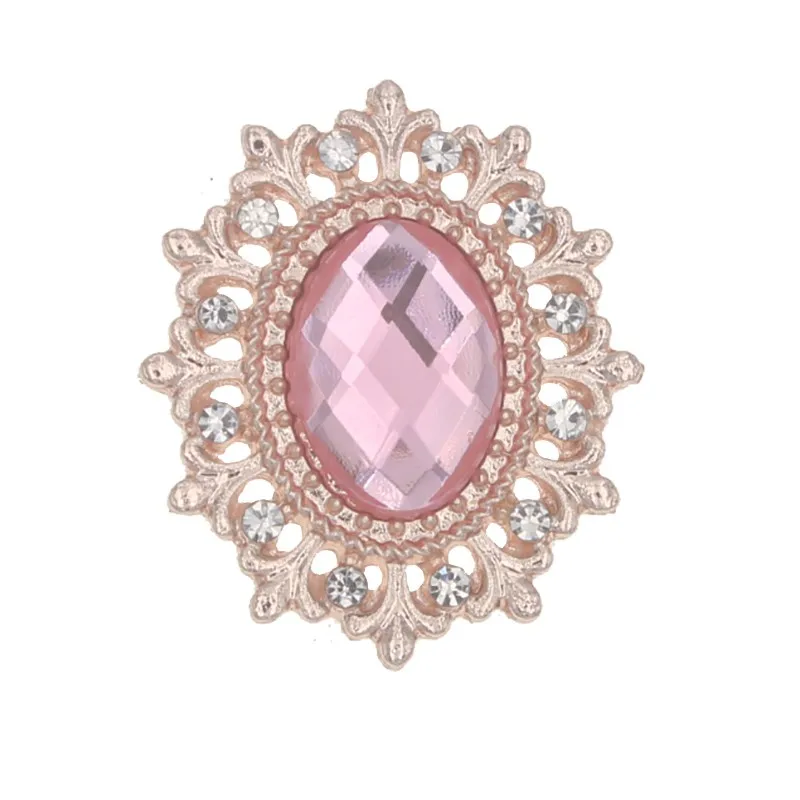 Light pink acryl Стразы, пуговицы для рукоделия, шитья, сделай сам, пуговицы ручной работы, одежда, декоративные стразы, украшения для дома, аксессуары - Цвет: Light pink acryl