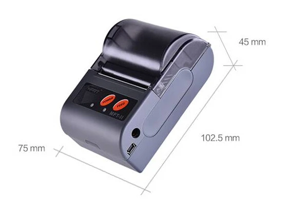 Портативный Bluetooth принтер с QR кодом для планшета Android|android bluetooth printer|bluetooth printerbluetooth