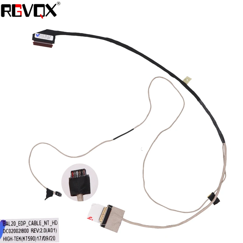 Новый оригинальный ЖК кабель для ноутбука Dell Inspiron 15 5000 5565 5567 30Pin PN DC02002I800 0CKGJ6 LCD
