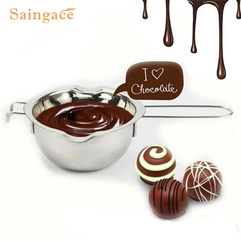Двойной котел из нержавеющей стали универсальная вставка Fondant Caramel Chocolate Melt Bowl