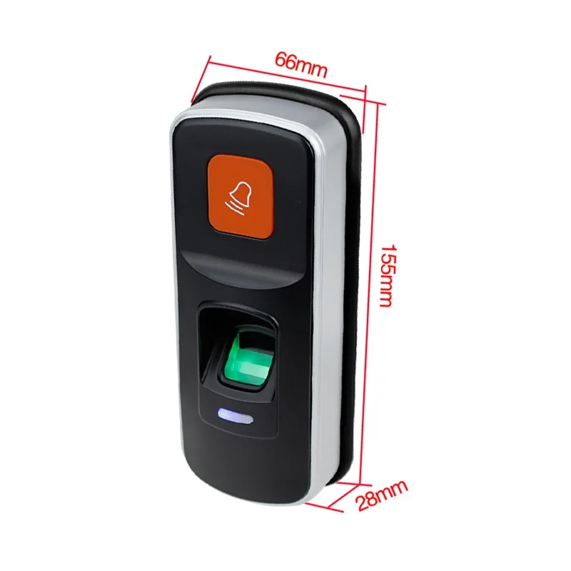 I90 мини биометрический контроллер доступа к отпечаткам пальцев RFID автономный считыватель отпечатков пальцев Поддержка SD карты для открытого электрического дверного замка