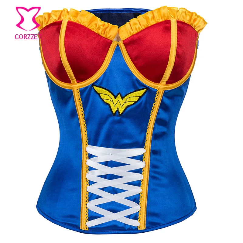 Соблазнительные женские строгие бюстье Corzzet Бурлеск Топ бурлеск суперженский
