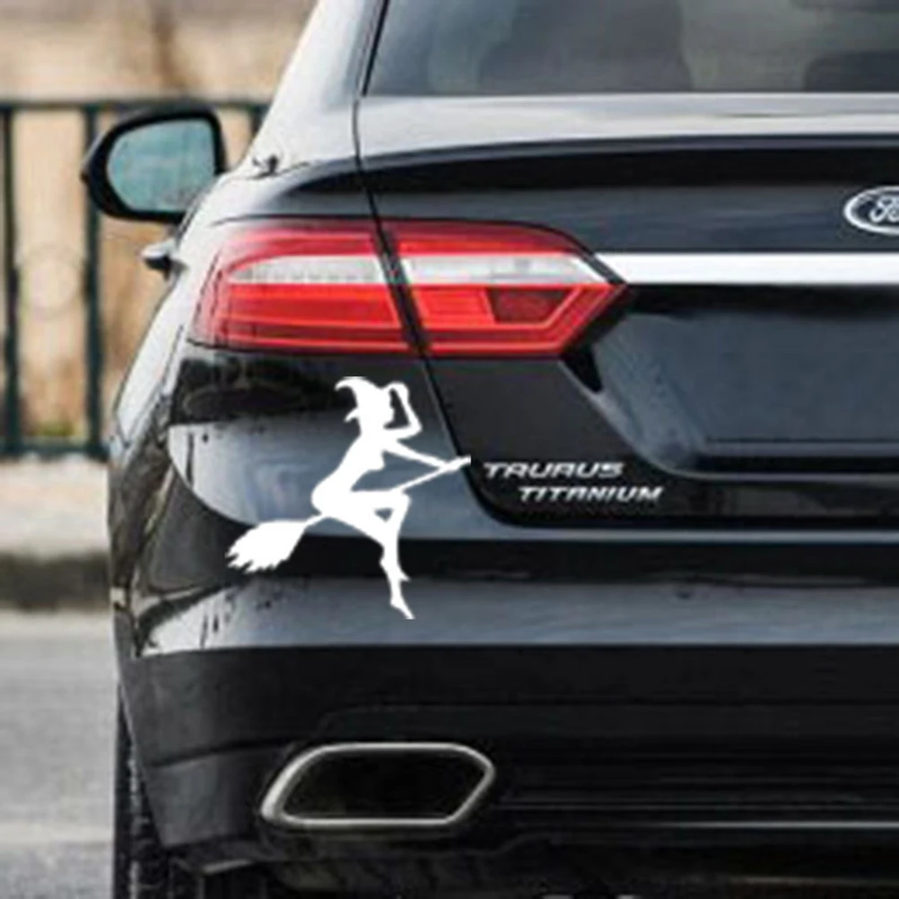 2 шт модные сексуальные ведьмы на палочке автомобиля наклейки Авто Грузовик окно