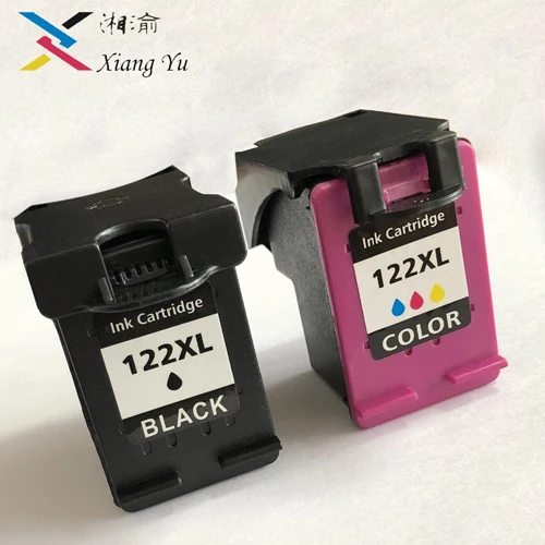1 set 122XL Заправляемый картридж Замена для hp 122 с чернилами hp Deskjet 1000 1050 2000 2050s 3000 3050A 3052A 3054 1010 1510 2540 - Цвет: 1 set