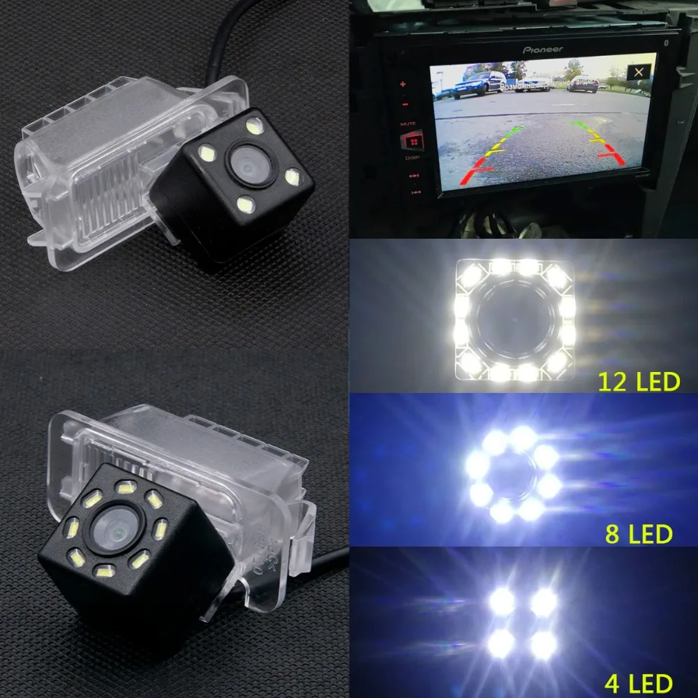 Автокамера заднего вида для Ford Fiesta Focus 2 светодиодный S MAX Max Mondeo Kuga esplay 2013 CCD LED