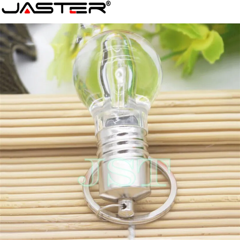 JASTER модные лидер продаж Творческий светодиодная цветная подсветка лампы USB флэш накопитель 2,0 4 ГБ 8 16 32 Внешняя память stick