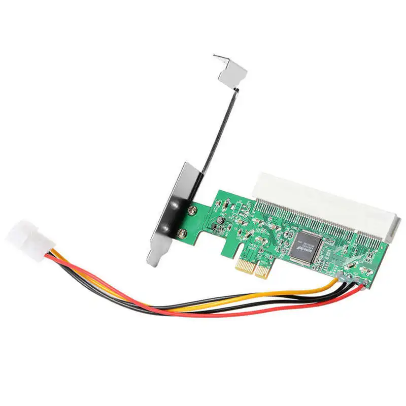 PCI-Express To PCI Adapter Card PCI-E X1/X4/X8/X16 Slot With 4 Pin Power Cable | Компьютеры и офис