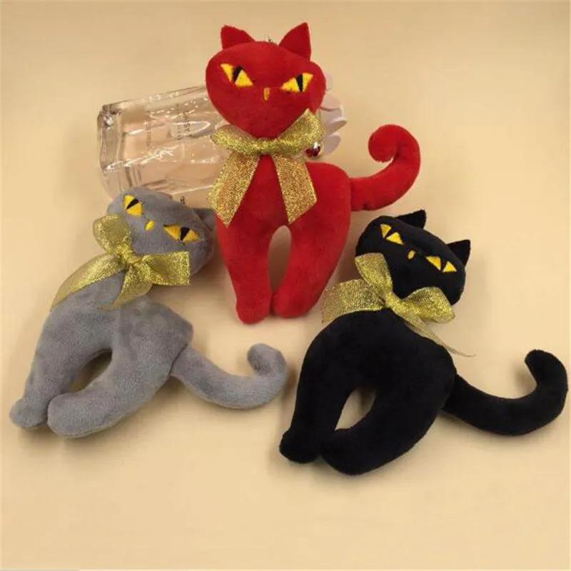 1 шт. миниатюрная плюшевая игрушка в форме золотого глаза для кошек Маленькая