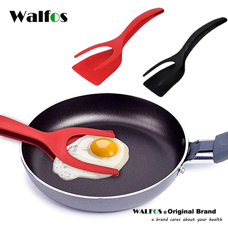 WALFOS кухонная утварь хлебные щипцы многофункциональный инструмент для приготовления пищи антипригарные инжекторы для яиц нейлоновая кулинарная лопатка