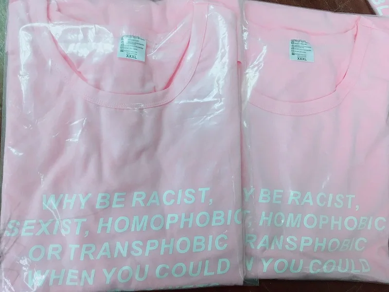 "Почему быть Racist, когда вы можете просто быть тихой" рубашка одежда tumblr футболка права человека унисекс футболка феминистка женские топы