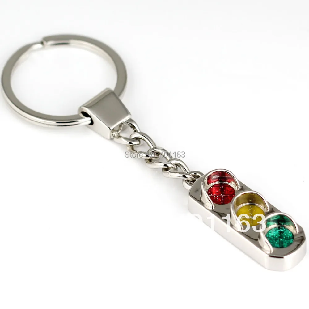 Светильник дорожного сигнала модель брелка креативный полированный хром