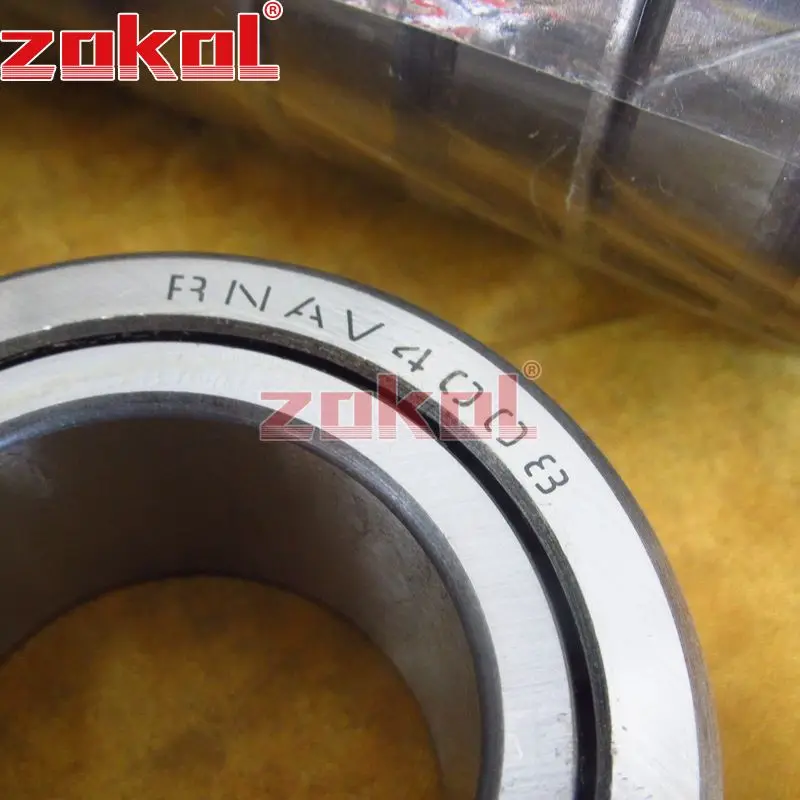Полный игольчатый роликовый подшипник ZOKOL NAV4008 с внутренним кольцом 40*68*28 мм |