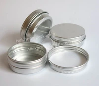 50 x 30g aluminum jar 30 gram metal cream jar 1 oz silver aluminum tin 30 g metal cosmetic container