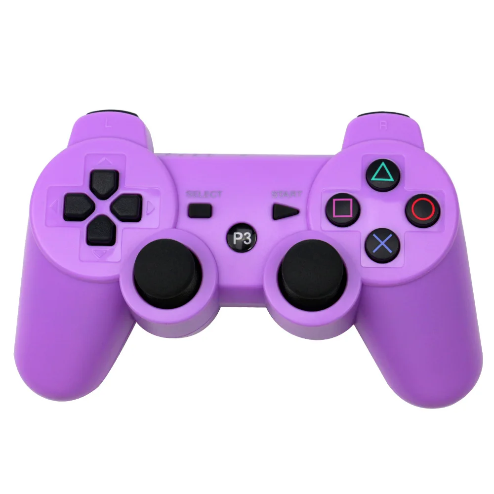 Type2 purple Беспроводной Bluetooth контроллер для sony PS3 геймпад для Play Station 3 Джойстик для sony Playstation 3 для Dualshock контроллер - Цвет: Type2 purple
