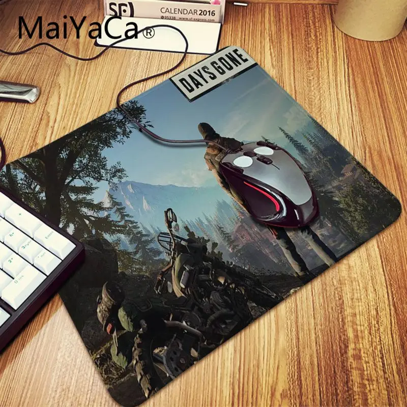 Maiyaca Days Gone резиновая мышь прочный Настольный коврик для мыши игровой ПК ноутбука