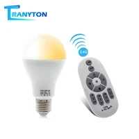 smart led bulb e27 ac86 265v 6w 9w 12w led spotlight rf 2 4g remote control smart lighting warm white cold white changeable bulb