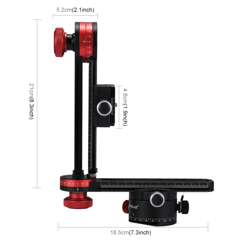 PULUZ 1/4 ''винт для Canon DSLR камера Professional 720 градусов панорамный алюминий сплав шаровой головкой 3/8 Quick Release Plate комплект