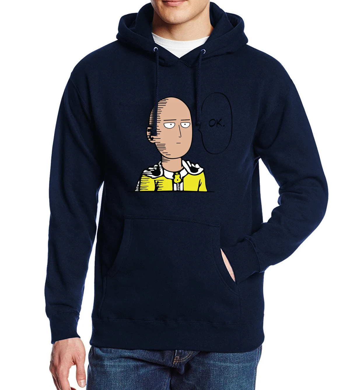 Толстовка мужская флисовая с мультяшным принтом на весну/зиму|fleece sweatshirt men|mens
