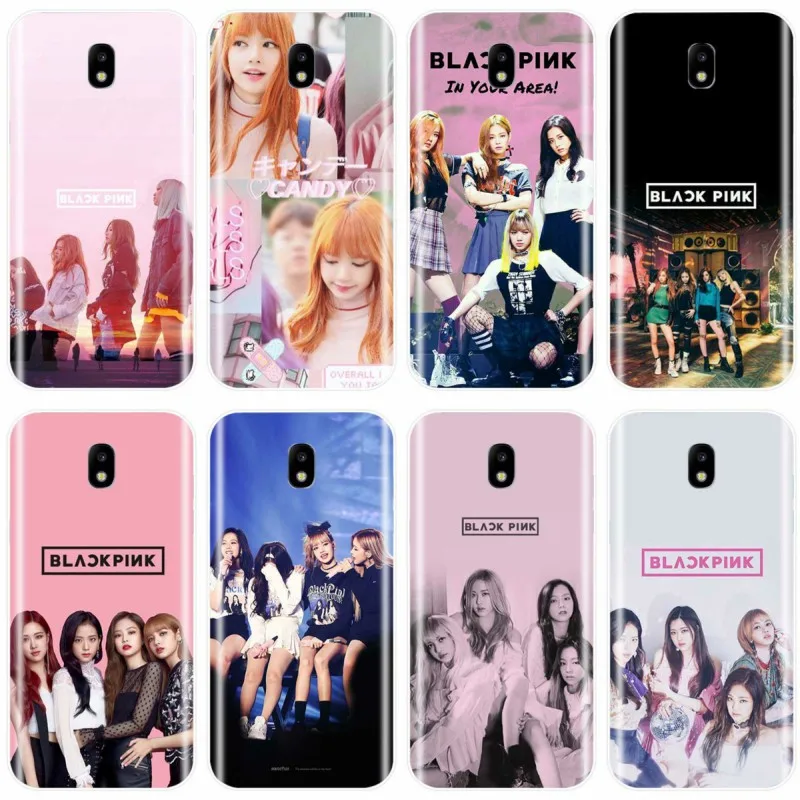 Цвета: черный, розовый, k-pop BTS kpop коллаж ТПУ чехол для телефона для Samsung Galaxy J3 J4 J6 J8 J3 J5 J7 J5 J7 J3PRO J7PLUS