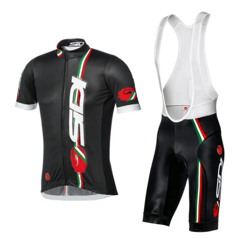 Лето Sidi команда Велоспорт Джерси быстросохнущая Ropa Ciclismo велосипед для мужчин Одежда дышащая гелевая прокладка нагрудник короткие наборы для женщин и мужчин - Цвет: 04