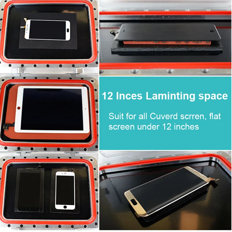 Newest AK Pro 2 in 1 Vacuum OCA Laminating Machine Bubble Removal Machine for Phone LCD Screen Refurbish Repair