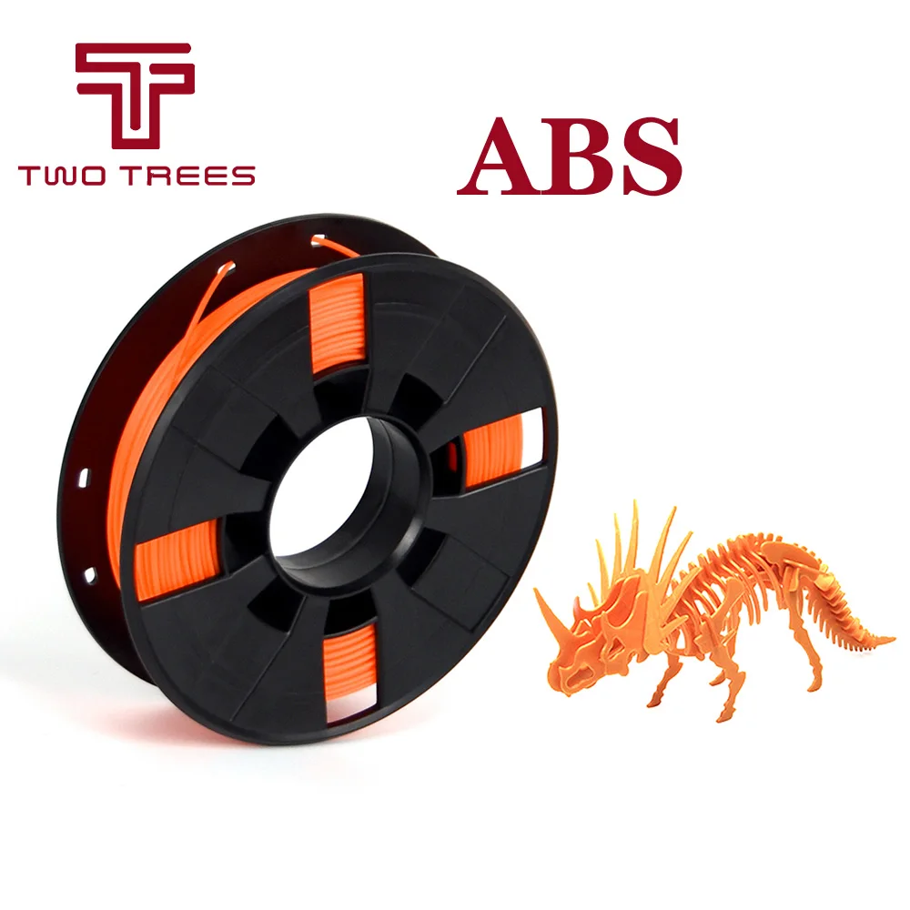ABS-0.2KG-orange DIY 3d Принтер Нити много цветов дополнительно PLA/ABS 1,75 для MakerBot RepRap пластиковые резиновые расходные материалы материал 0,2/кг 58 метров - Цвет: ABS-0.2KG-orange