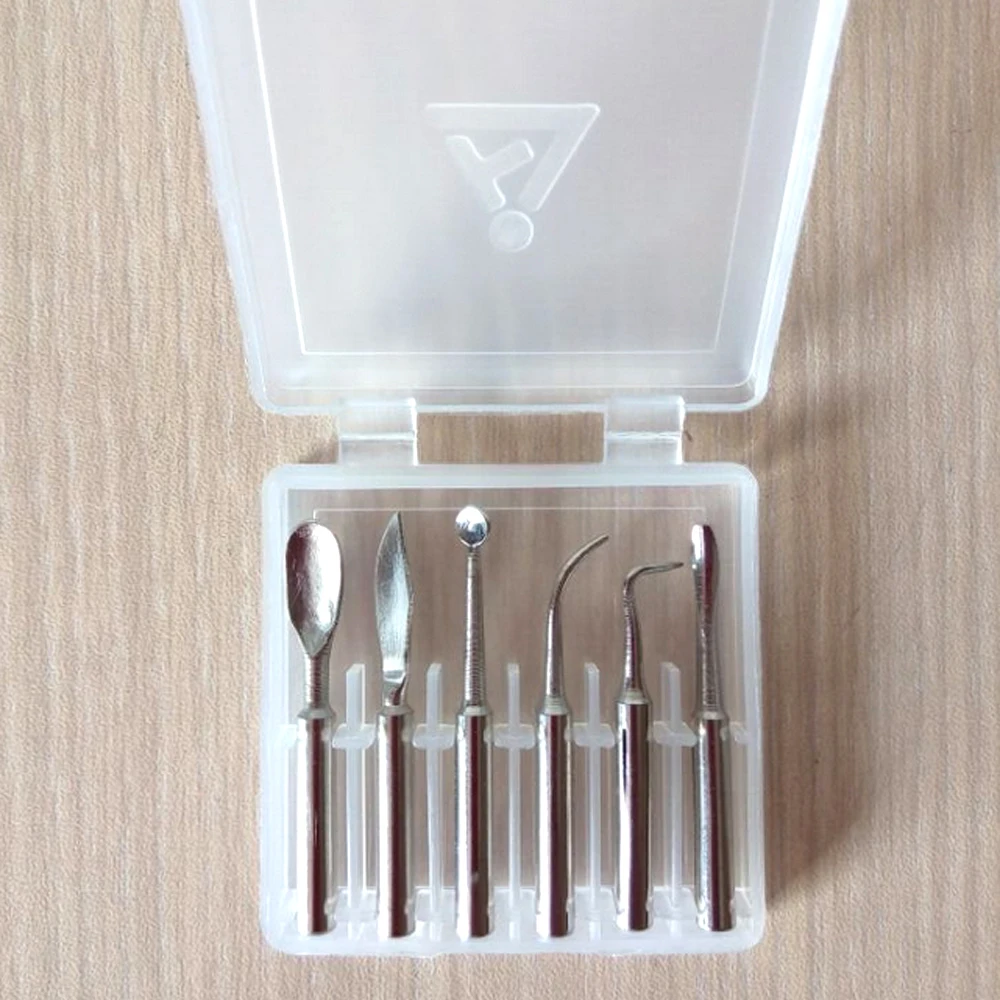 6 шт./комплект сверхтонкий Электрический Нож для воска в Корейском стиле|wax