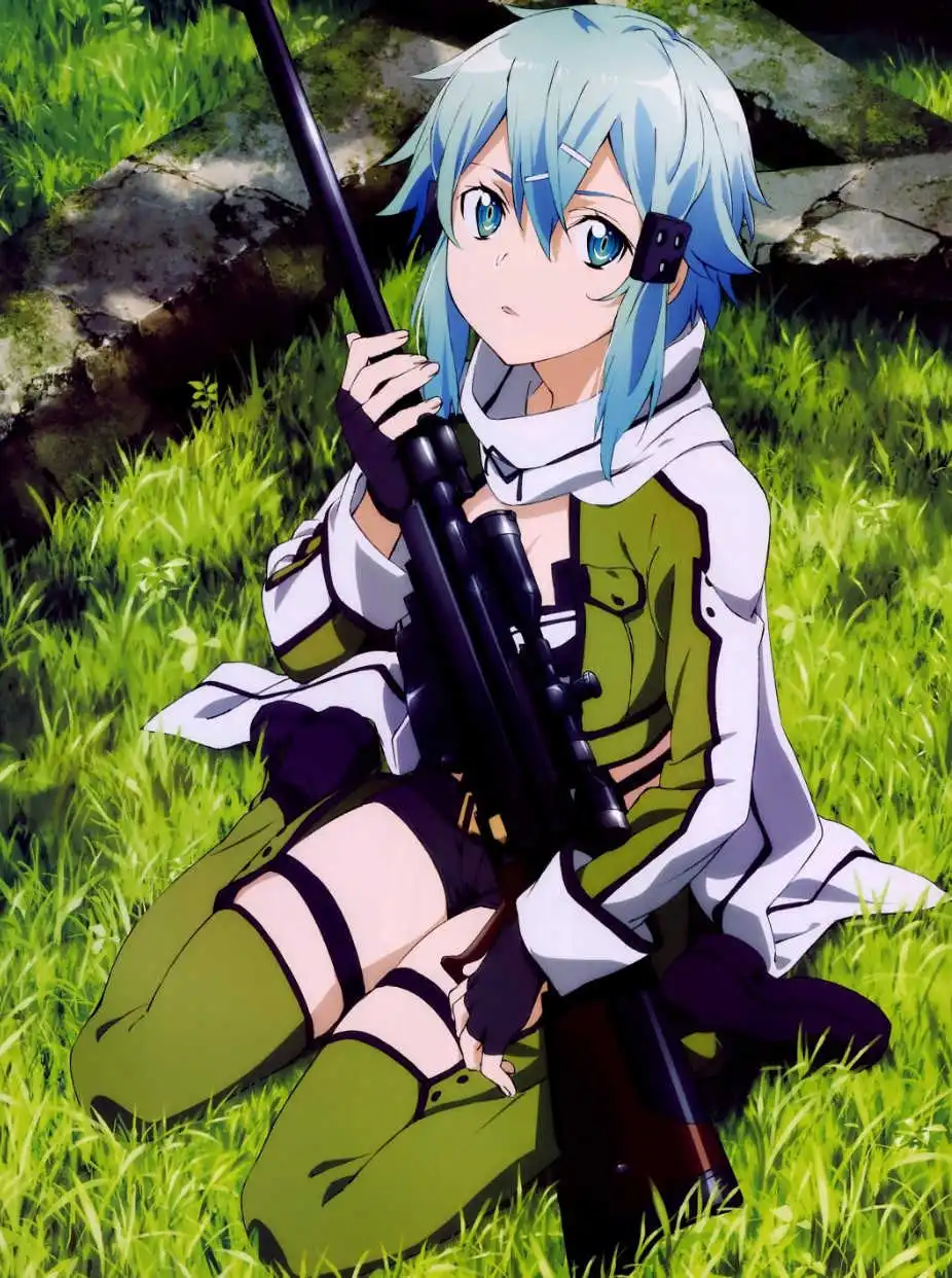 Sword art online SAO аниме персонажи сексуальная девушка Асуна& кремнезема лист пистолет Гейл интернет Синон одеяло и пододеяльник - Цвет: 21