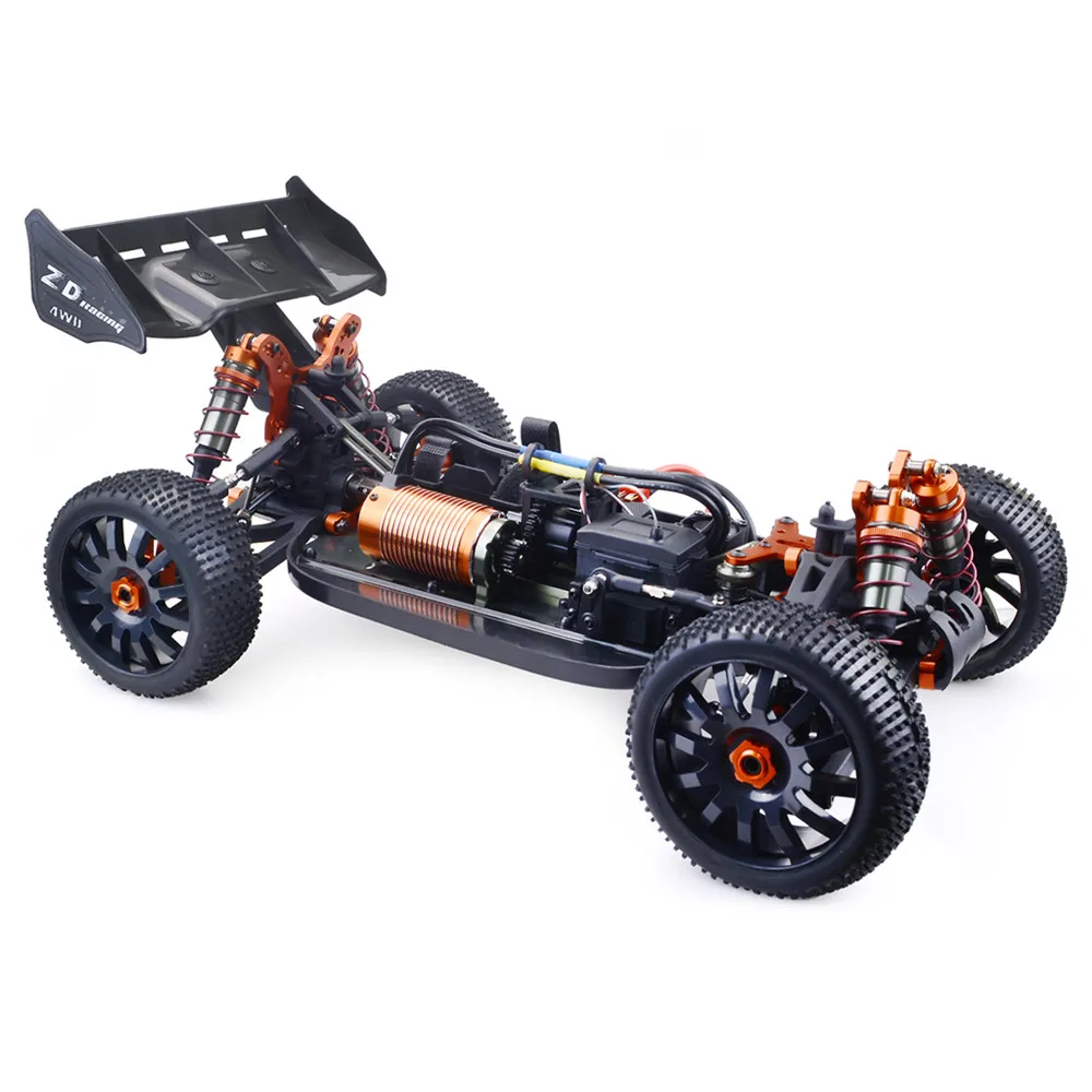 ZD Racing 9020-V3 1/8 4WD 70 км/ч высокая скорость Багги дистанционное управление автомобили 120A ESC 4274 бесщеточный двигатель RC автомобиль