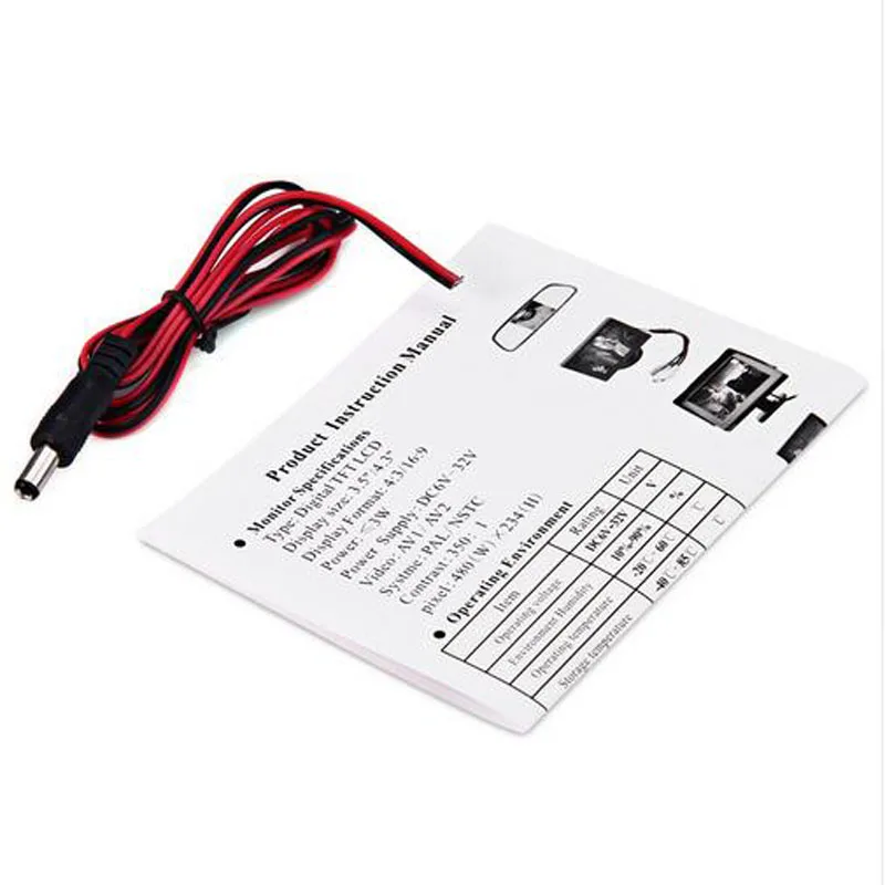 Автомобильный монитор заднего вида парковочная система резервная камера