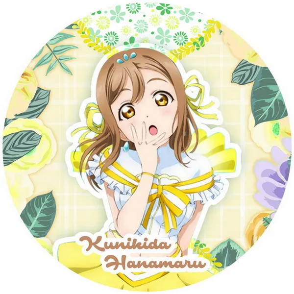 Домашний текстиль Love Live!Sunshine! Аниме Kunikida Hanamaru 15 7 дюймов микро замшевая ткань