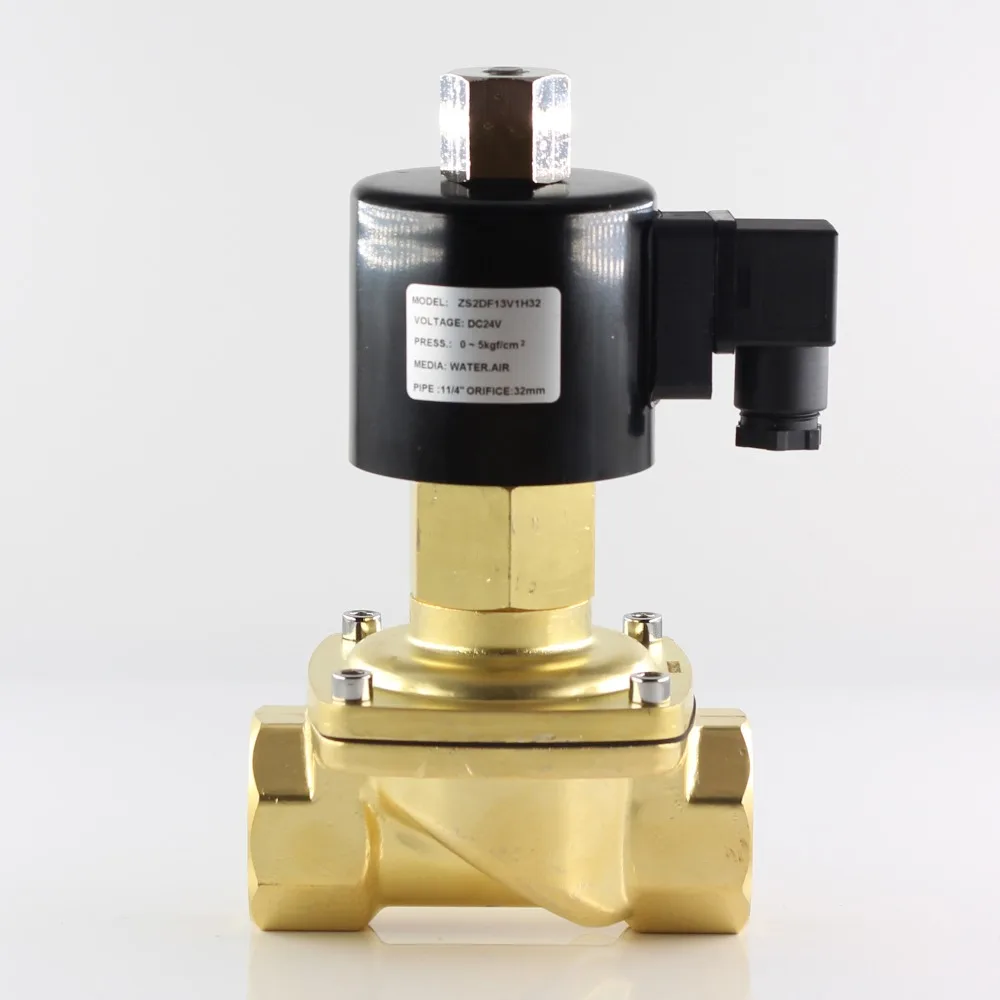 Электромагнитный клапан прямого действия DN32 нормально открытый переменный ток