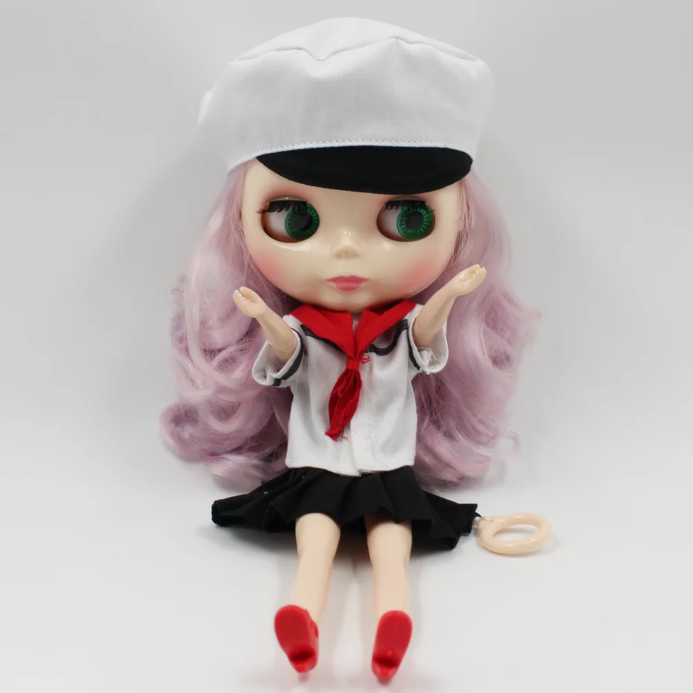 Blyth/Одежда для кукол; Матросская одежда; школьная форма; подходит для 1/6 кукол; нормальная кукла; шарнирная кукла; ледяная; jecci five