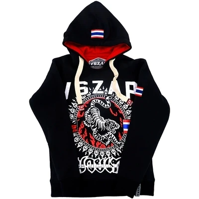 Мужская толстовка VSZAP MMA теплая дышащая с капюшоном и длинным рукавом в стиле хип