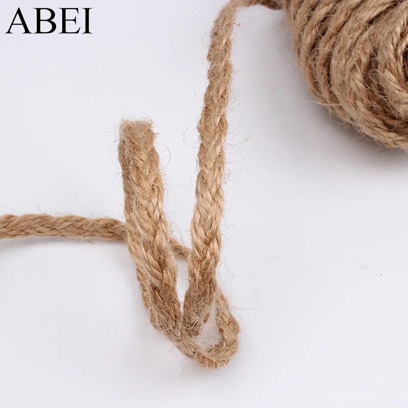 20 ярдов/партия лента из натурального джута 7 мм | Дом и сад