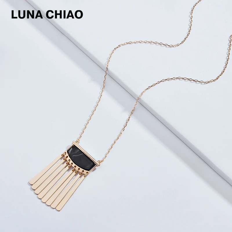 Ожерелье женское LUNA CHIAO акриловое металлическое