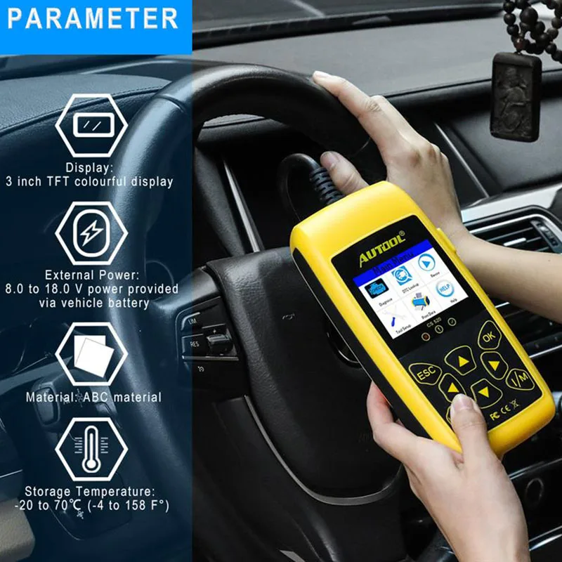 OBD2 сканер автомобиля OBD II читателей код и чтения cdp Шина CAN автоматического