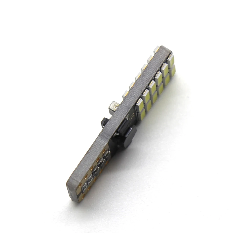 EURS 100 шт. T10 4014 24smd Светодиодная лампа для автомобиля CANBUS без ошибок 12 В сверхъяркая