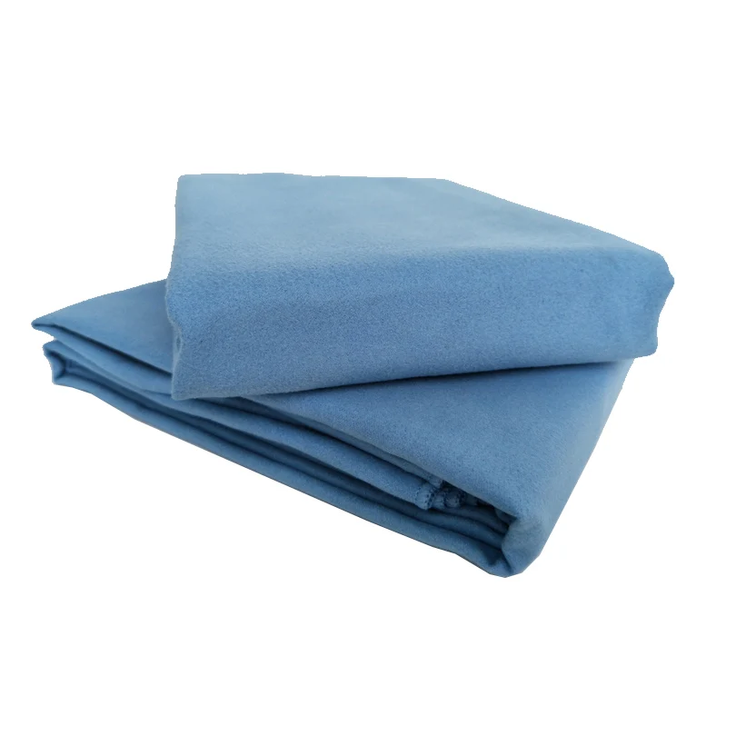 Sky Blue 2 шт. Zipsoft пляжные полотенца из микрофибры быстросохнущие ультра компактные для кемпинга альпинизма Путешествия Спорт Тренажерный зал Пилатес Велоспорт Пешие прогулки Йога - Цвет: Sky Blue