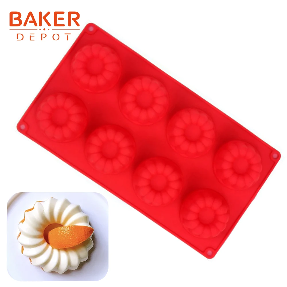 BAKER DEPOT силиконовые формы для пончиков инструмент выпечки тортов пончики пудинга